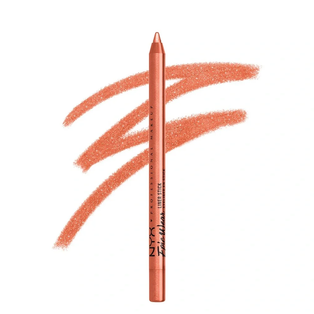 NYX Epic Wear Long-Lasting Waterproof Eyeliner Pencil Orange Zest NEW